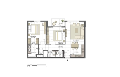 Eagle Hills - Crystal Residences - Apartment