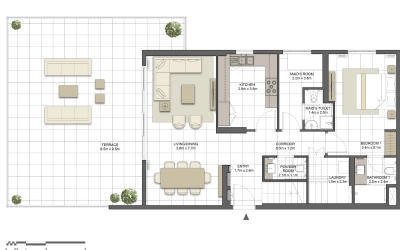 Eagle Hills - Crystal Residences - Apartment