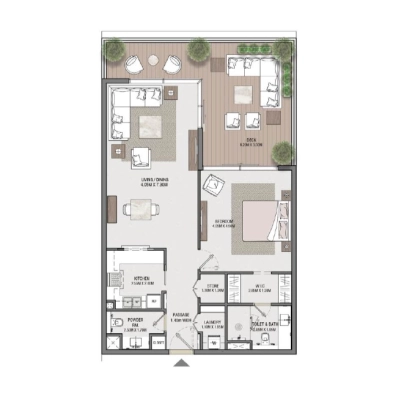Q Properties - Reem Hills Apartments Phase 2 - Apartment