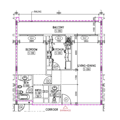 Al Hamra - Golf Apartments - Apartment