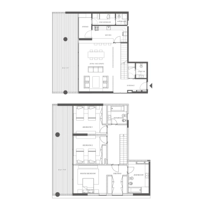 Al Zorah Development - Gateway Porto Al Zorah - Apartment
