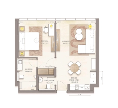 Bloom Holding - Arjaan by Rotana - Apartment