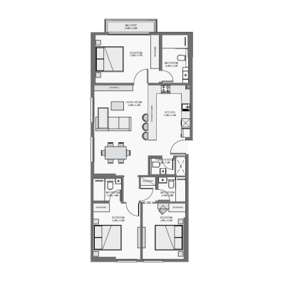 Refine Development - Equiti Gate - Apartment