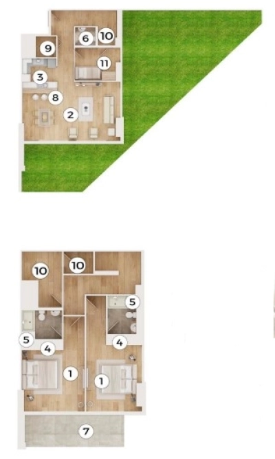 AYS Developers - Q Gardens Loft 2 - Apartment