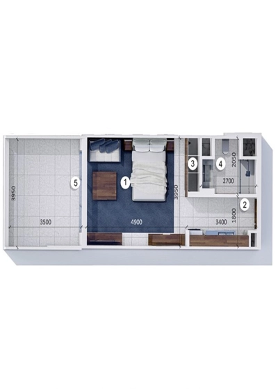 AYS Developers - Q Gardens Loft 2 - Apartment