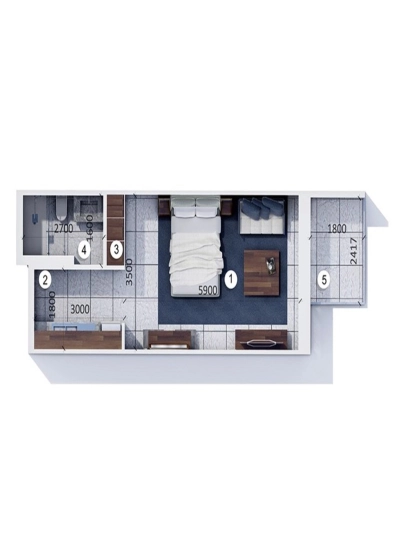 AYS Developers - Q Gardens Loft 2 - Apartment