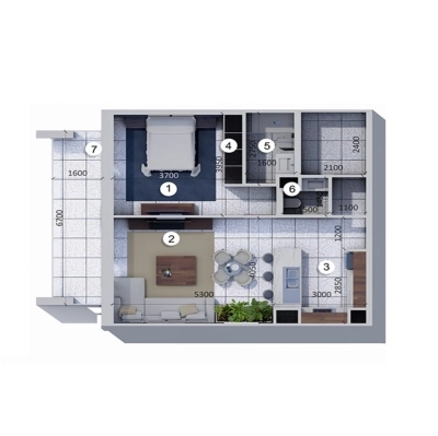 AYS Developers - Q Gardens Loft 2 - Apartment