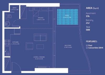 Danube - Oceanz 3 - Apartment
