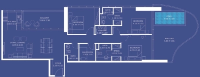 Danube - Oceanz 3 - Apartment