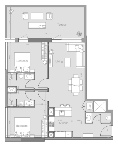 Object 1 - OZONE1 - Apartment