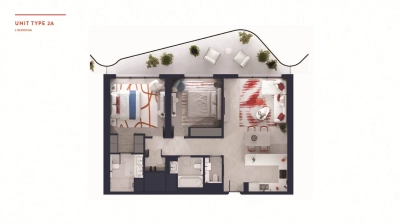 Aldar Properties - Rosso Bay Residences - Apartment