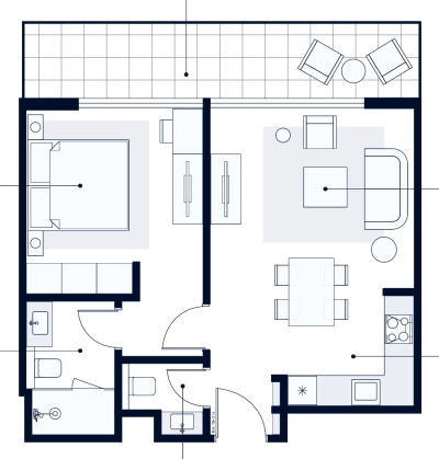 Azizi - Venice 10 - Apartment