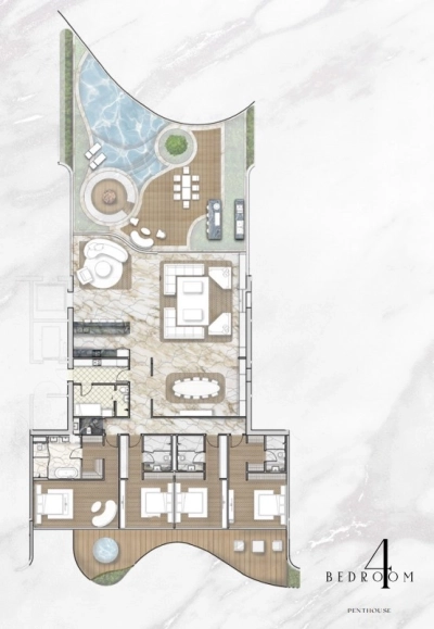 AHS Properties - One Crescent - Apartment