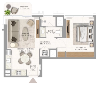 Emaar - Address Residences Al Marjan Island - Apartment