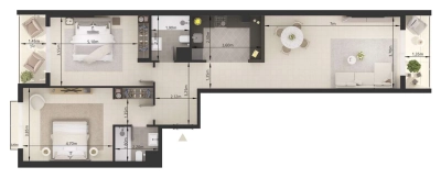 UniEstate Properties - UniEstate Prime Tower - Apartment