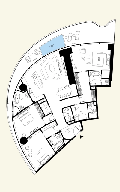 Binghatti - Mercedes Benz Places by Binghatti - Apartment
