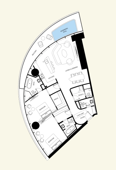 Binghatti - Mercedes Benz Places by Binghatti - Apartment