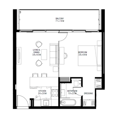 Arada - Aljada il teatro Residences 1 and 2 - Apartment