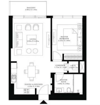 Emaar - Grand Bleu Tower - Apartment