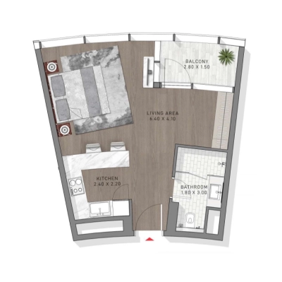 Damac - Safa Two de Grisogono - Apartment