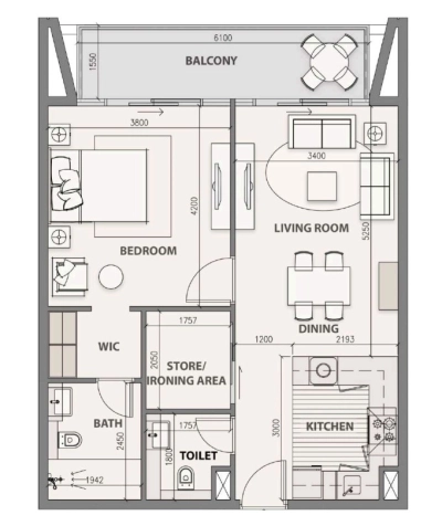 Qube Development - Cubix Residences - Apartment