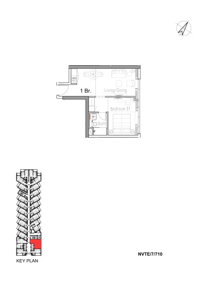 Damac - Hotel Edge by Rotana - Apartment