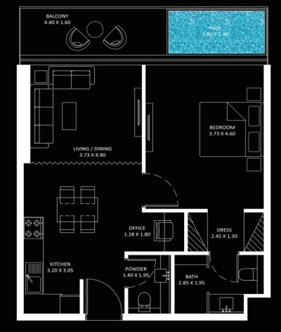 Danube - Bayz 101 - Apartment