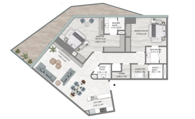 Al Habtoor Group - Habtoor Grand Residences - Apartment