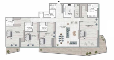 Al Habtoor Group - Habtoor Grand Residences - Apartment