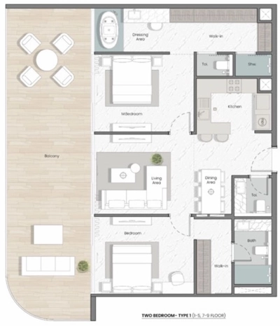 Major Real Estate - Manta Bay - Apartment