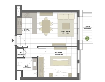 Eagle Hills - Rehan - Apartment