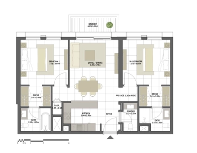 Eagle Hills - Anbar Residences - Apartment