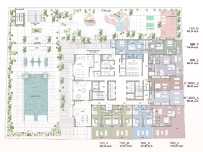 Object 1 - THE F1FTH TOWER - Apartment