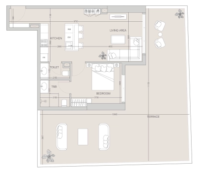 Object 1 - THE F1FTH TOWER - Apartment