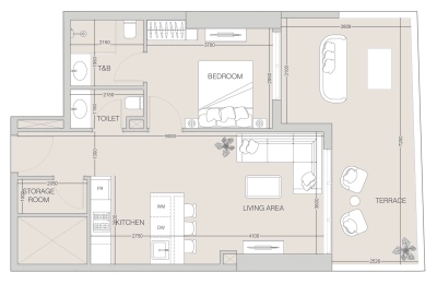Object 1 - THE F1FTH TOWER - Apartment