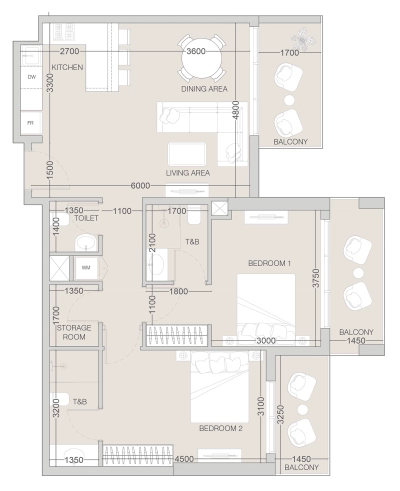 Object 1 - THE F1FTH TOWER - Apartment
