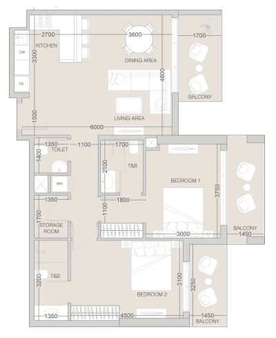Object 1 - THE F1FTH TOWER - Apartment
