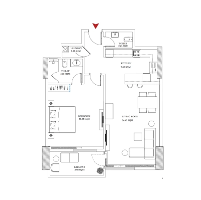 GJ Properties - Ajman Creek Towers - Apartment