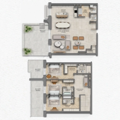 Aldar Properties - Sama Yas - Apartment