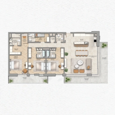 Aldar Properties - Sama Yas - Apartment