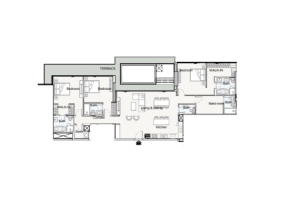 Iman - One Park Central - Apartment