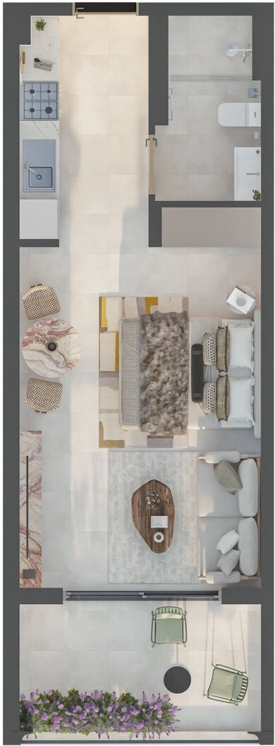 LEOS - Weybridge Gardens 2 - Apartment