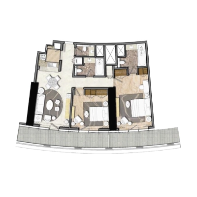 Damac - Damac Towers by Paramount - Apartment