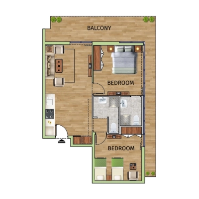 Rijas Aces - Dusit Princess - Apartment