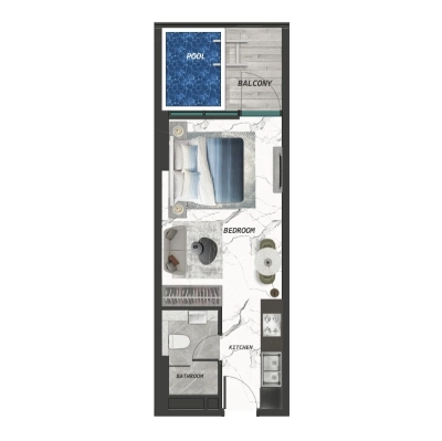 Samana - Lake Views - Apartment