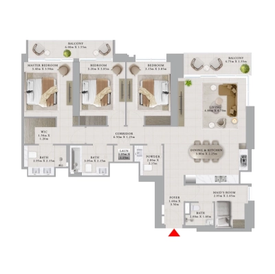 Emaar - Valo - Apartment