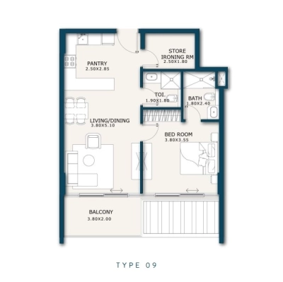 AQASA Developers - Enqlave by Aqasa - Apartment