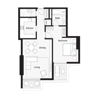 Wasl - One Billion Tower - Apartment