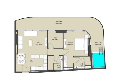 Lucky Aeon - Lucky Oasis Residences - Apartment