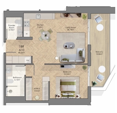 Qube Development - Midora Residences - Apartment